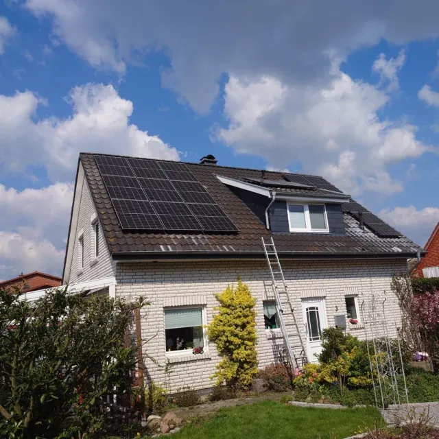 Einfamilienhaus mit Photovoltaikanlage
