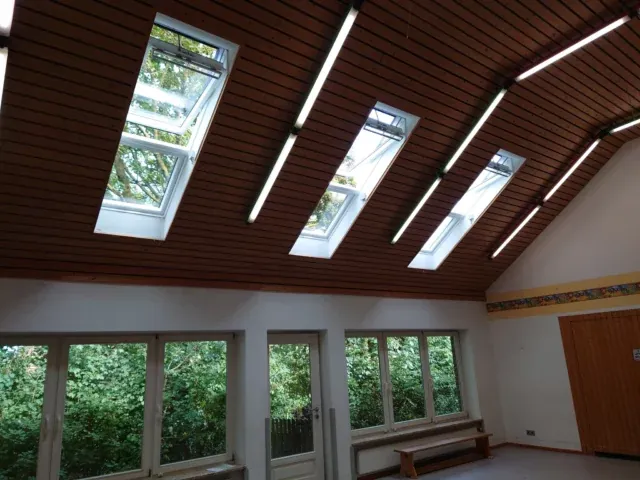 Innenausbau mit Dachflächenfenstern